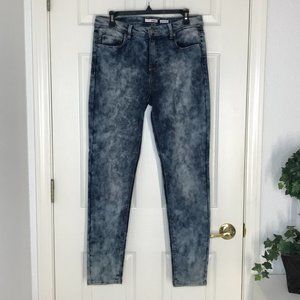 BONGO Super Soft Skinny Jean | Blue Multi-Tone | Size 11